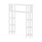 Alaterre Furniture Coventry Over Toilet Open Shelving Unit with Left and Right Side Shelves, Bath Tall Storage Shelf ANCT724WH - alternate 8